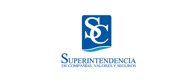 (logo Superintendencia de compañias, valores e seguros)