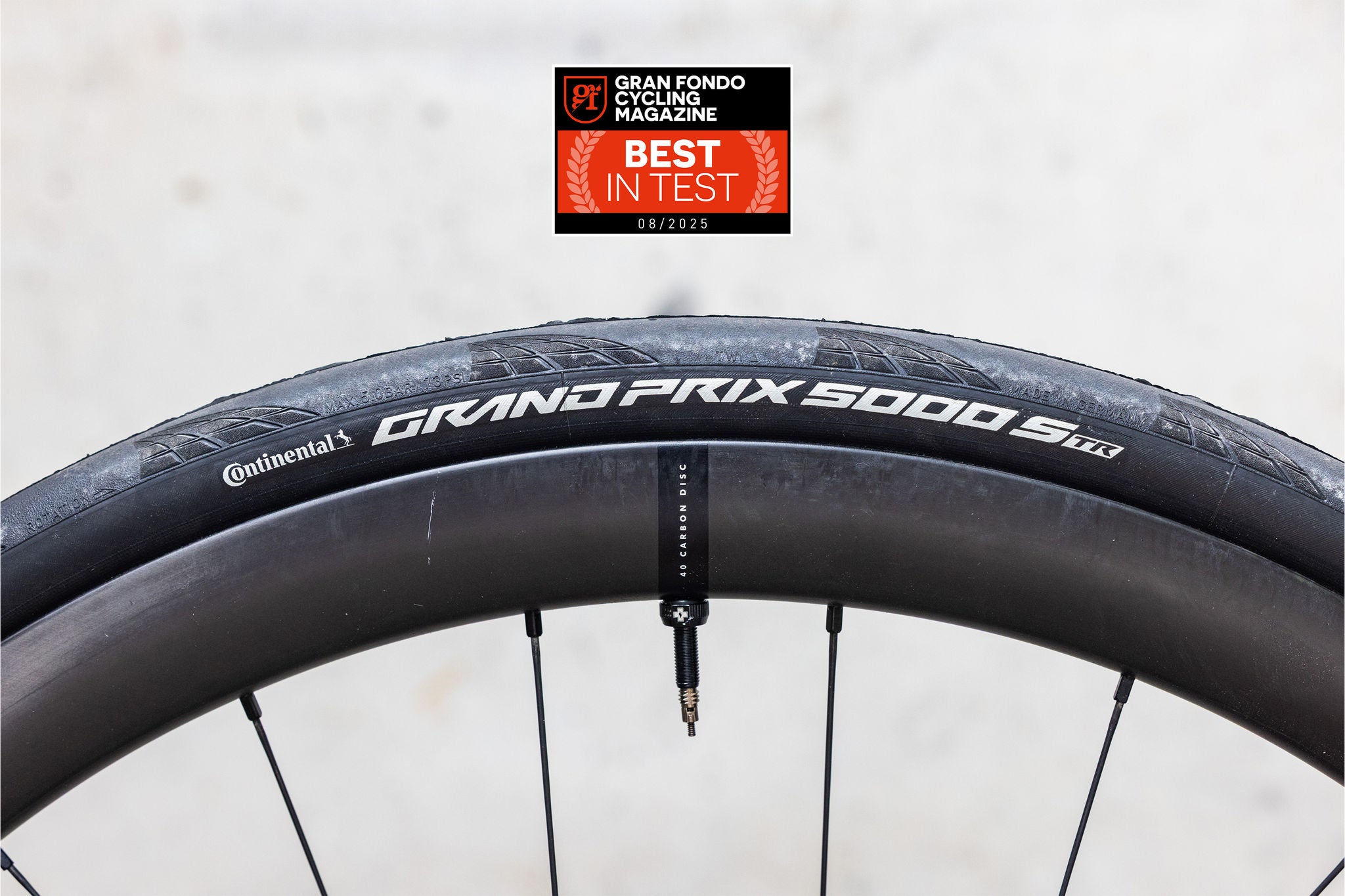 Continental Grand Prix 5000 S TR 700×28C Continental Grand Prix 5000 S TR Tubeless Tire (Black) (700c