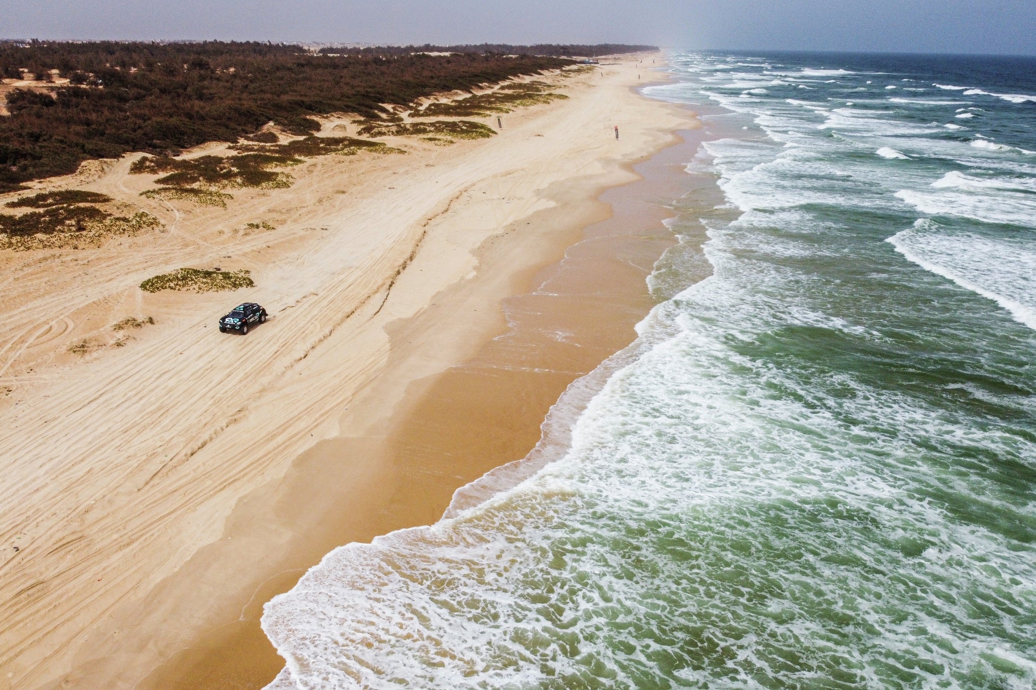 Ocean Xprix. Lac Rose, Senegal