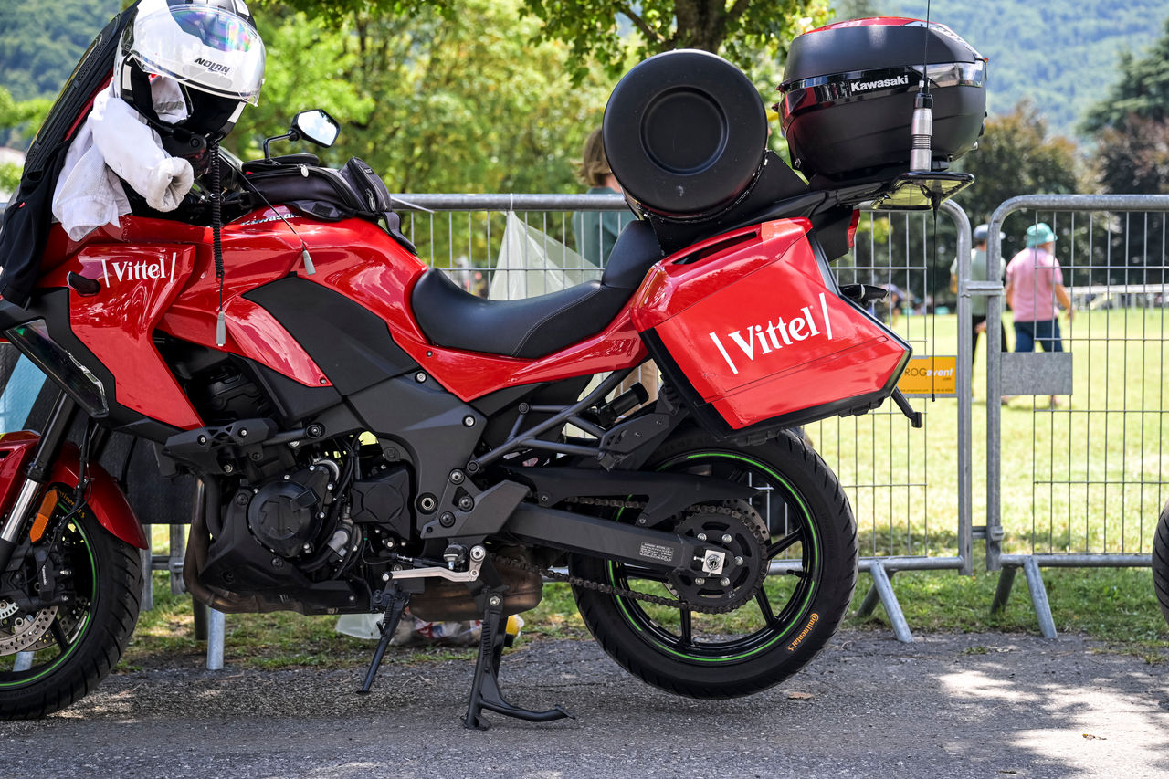 Continental-Reifen an Motorrad