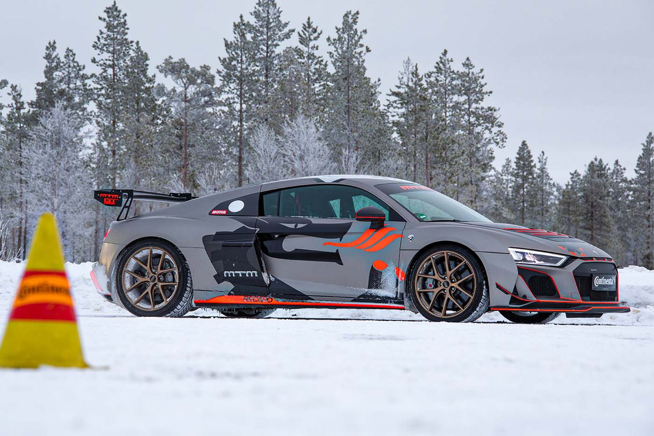 Continental Winter High Performance Event - Audi R8 GT im Schnee | Continental