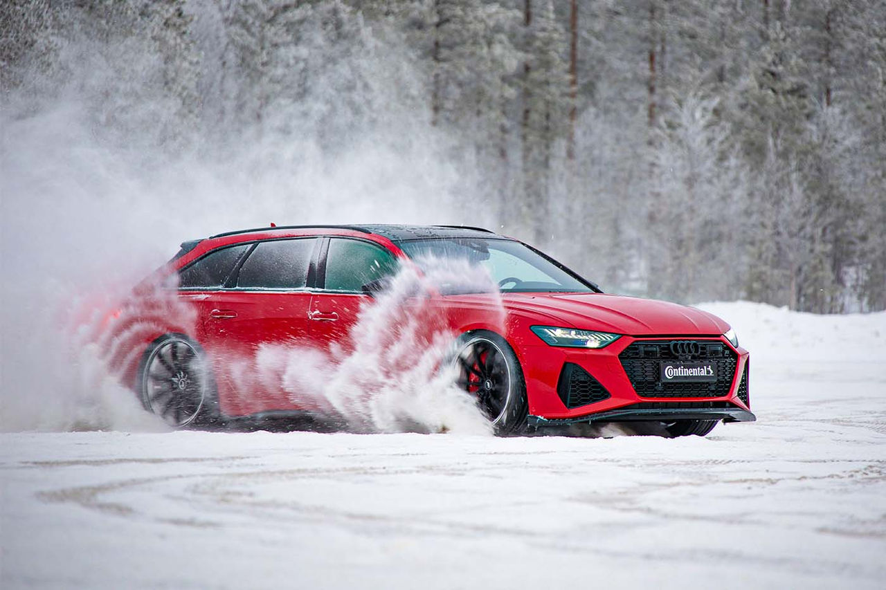 Continental Winter High Performance Event 2022 - Audi RS 6 im Einsatz | Continental