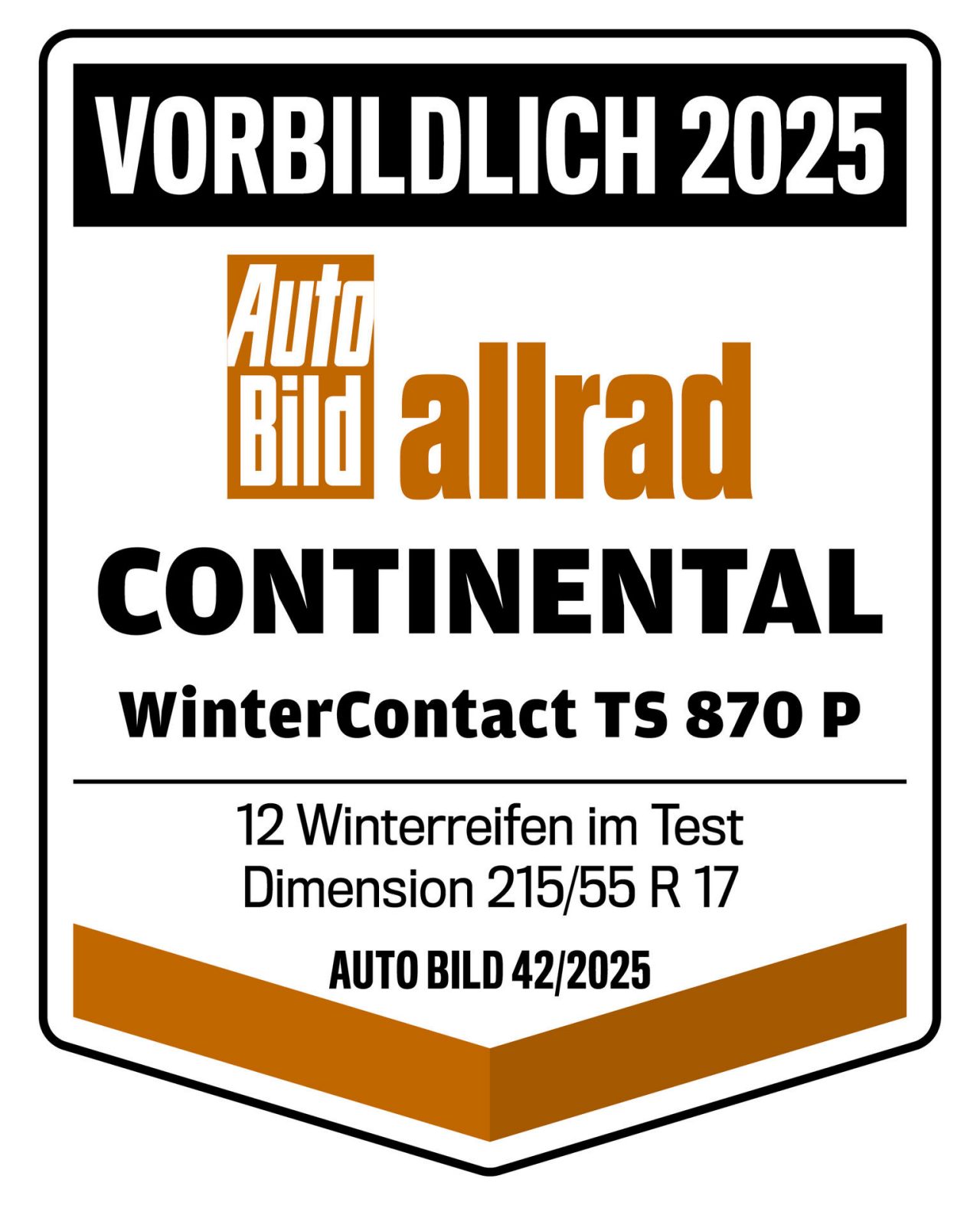 Continental WinterContact TS 870 P Auto Bild Allrad Testsiegel