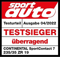 2022 Sport Auto Sportcontact7 Testsieger