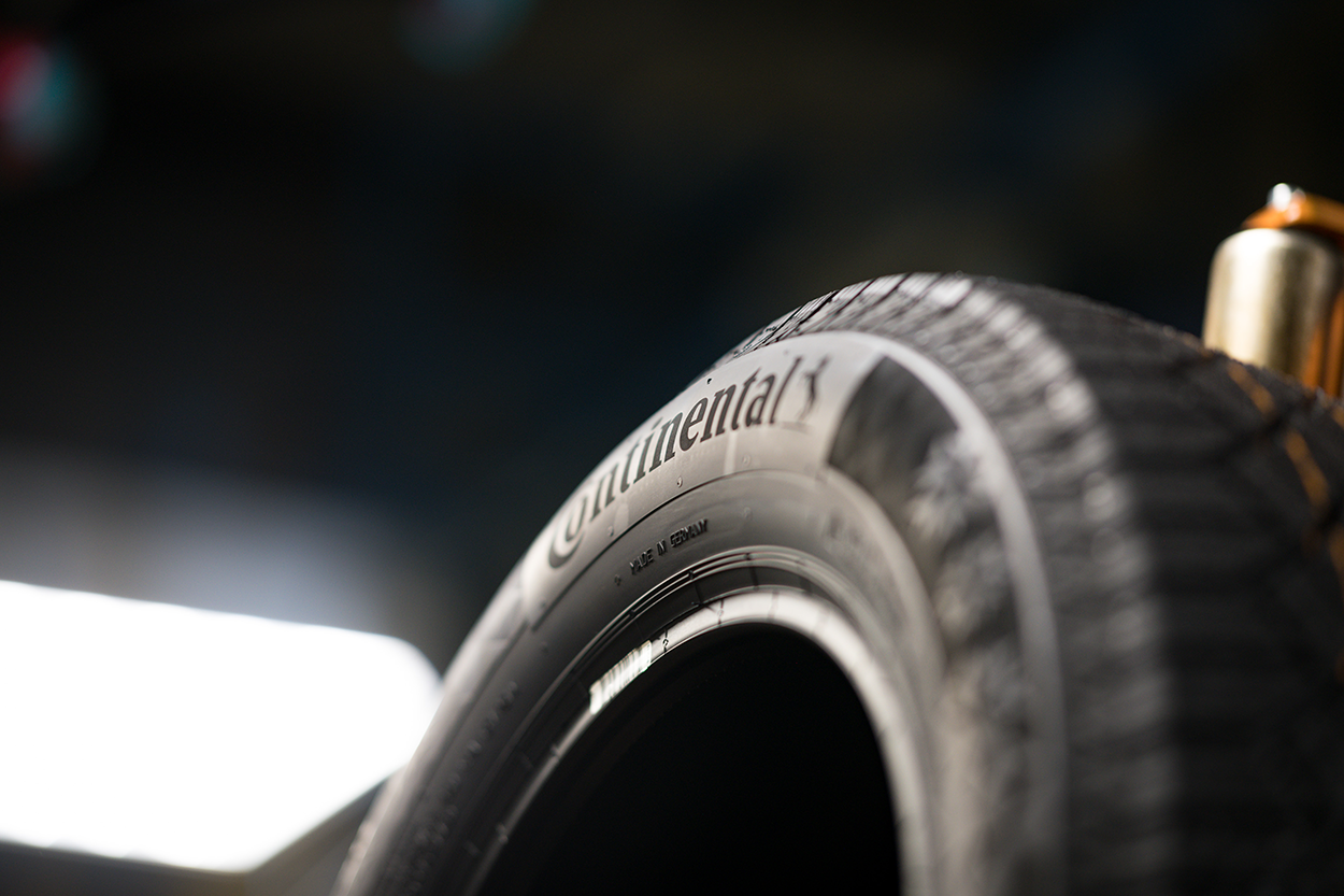 Recycled PET bottles in tires