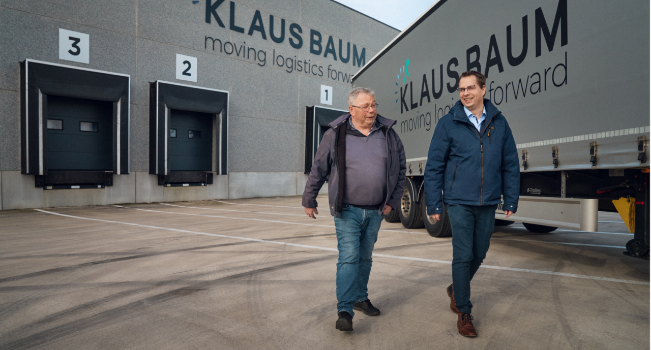 Andy Baum en zijn vader Klaus Baum