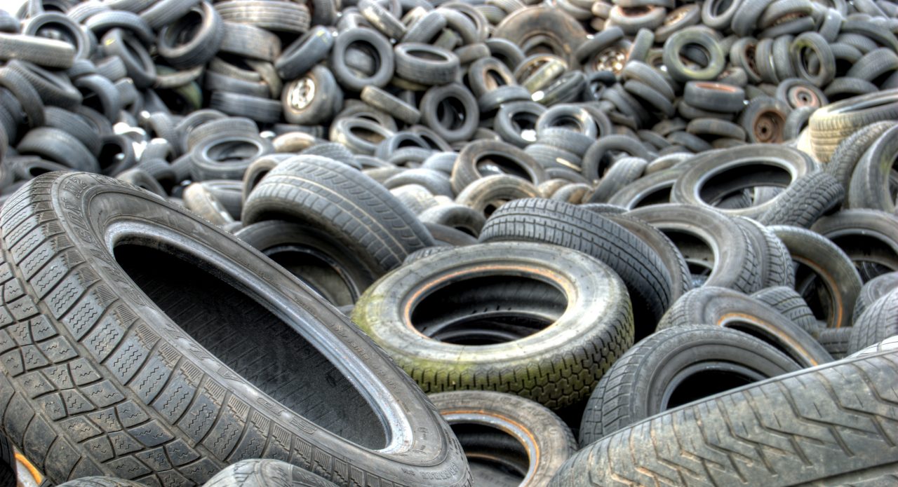 Disposing of tires
