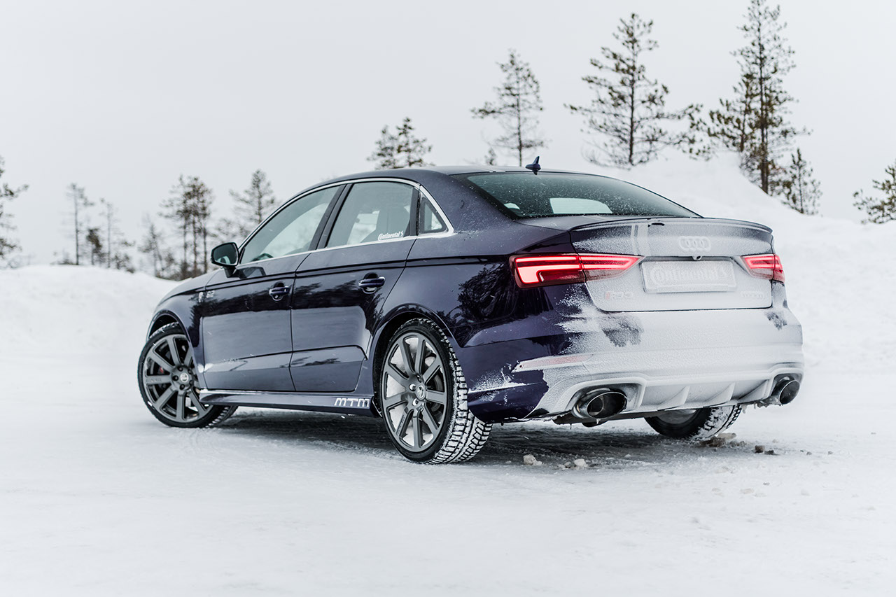 A splash of color in the snow: the mtm RS3.