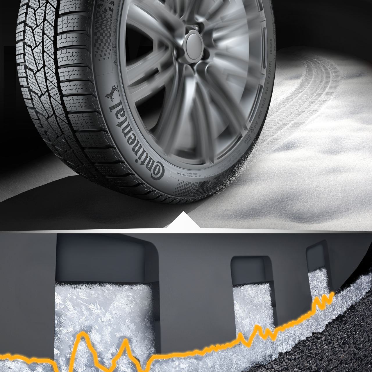 WinterContact TS860 S Technical Highlights WinterContact TS860 S Technical Highlights Snow Performance