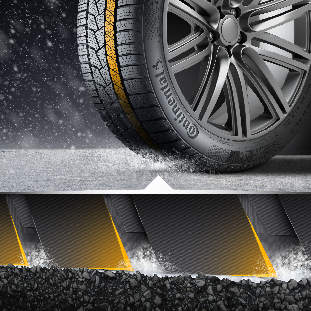 WinterContact TS860 S Technical Highlights WinterContact TS860 S Technical Highlights Braking Performance