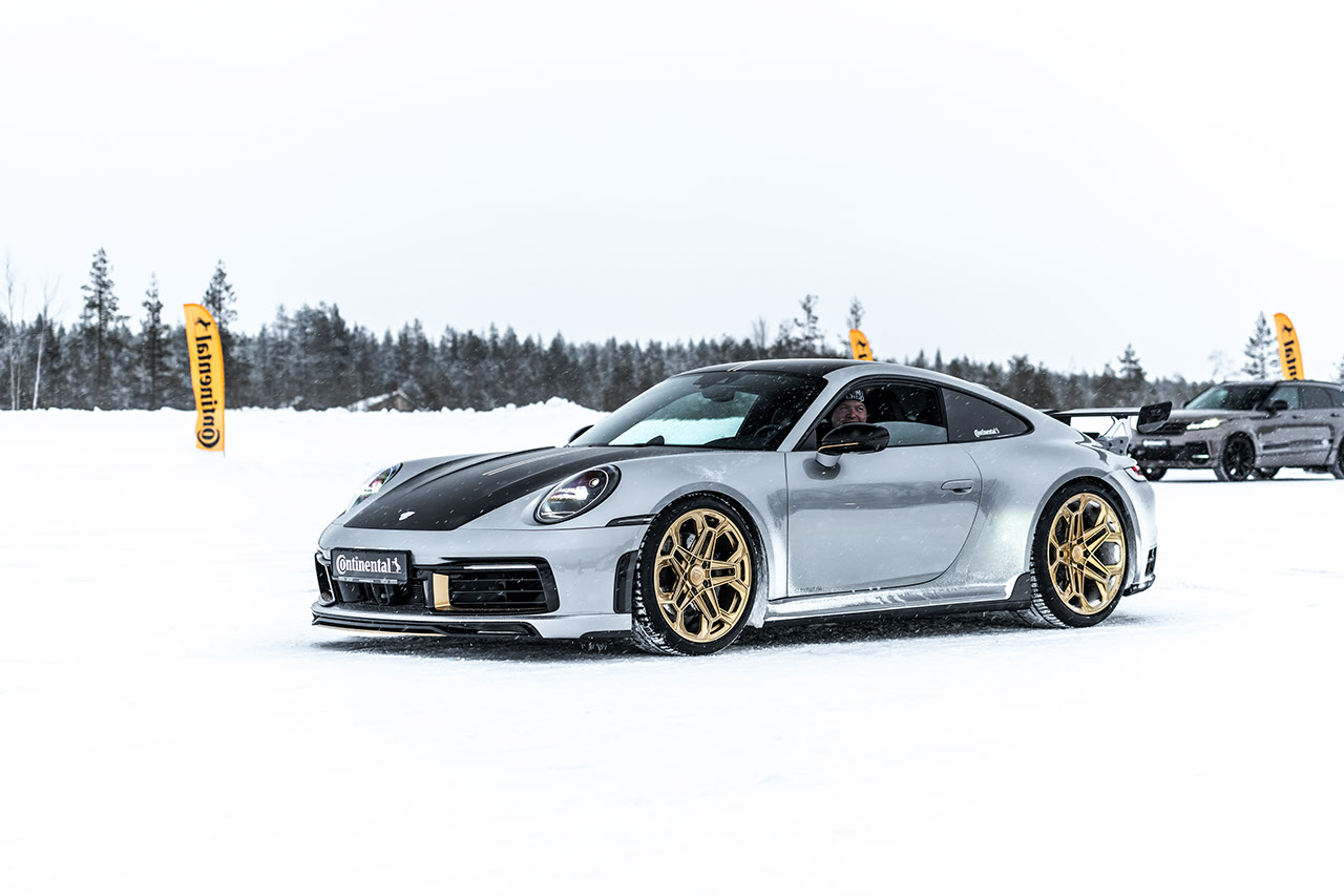 Winter tuning event Porsche