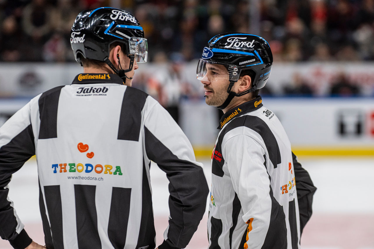 Sponsoring Continental lors d’un match de hockey sur glace