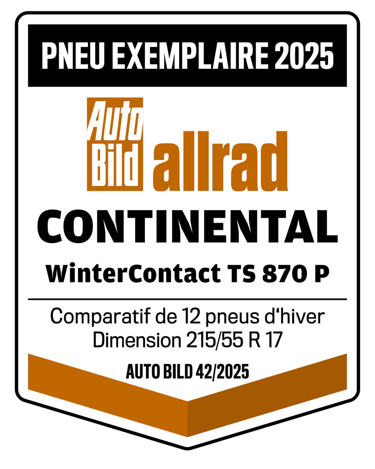 Label de test Auto Bild Allrad 2025