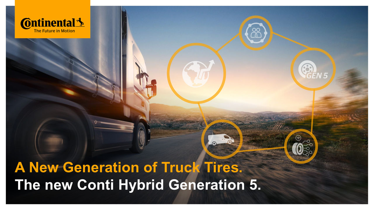 The new Conti Hybrid Generation 5