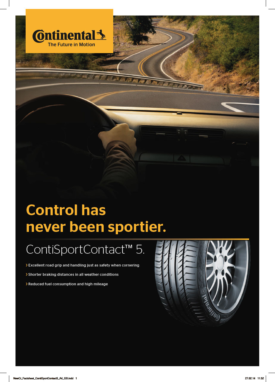 ContiSportContact™ 5 | Continental tyres