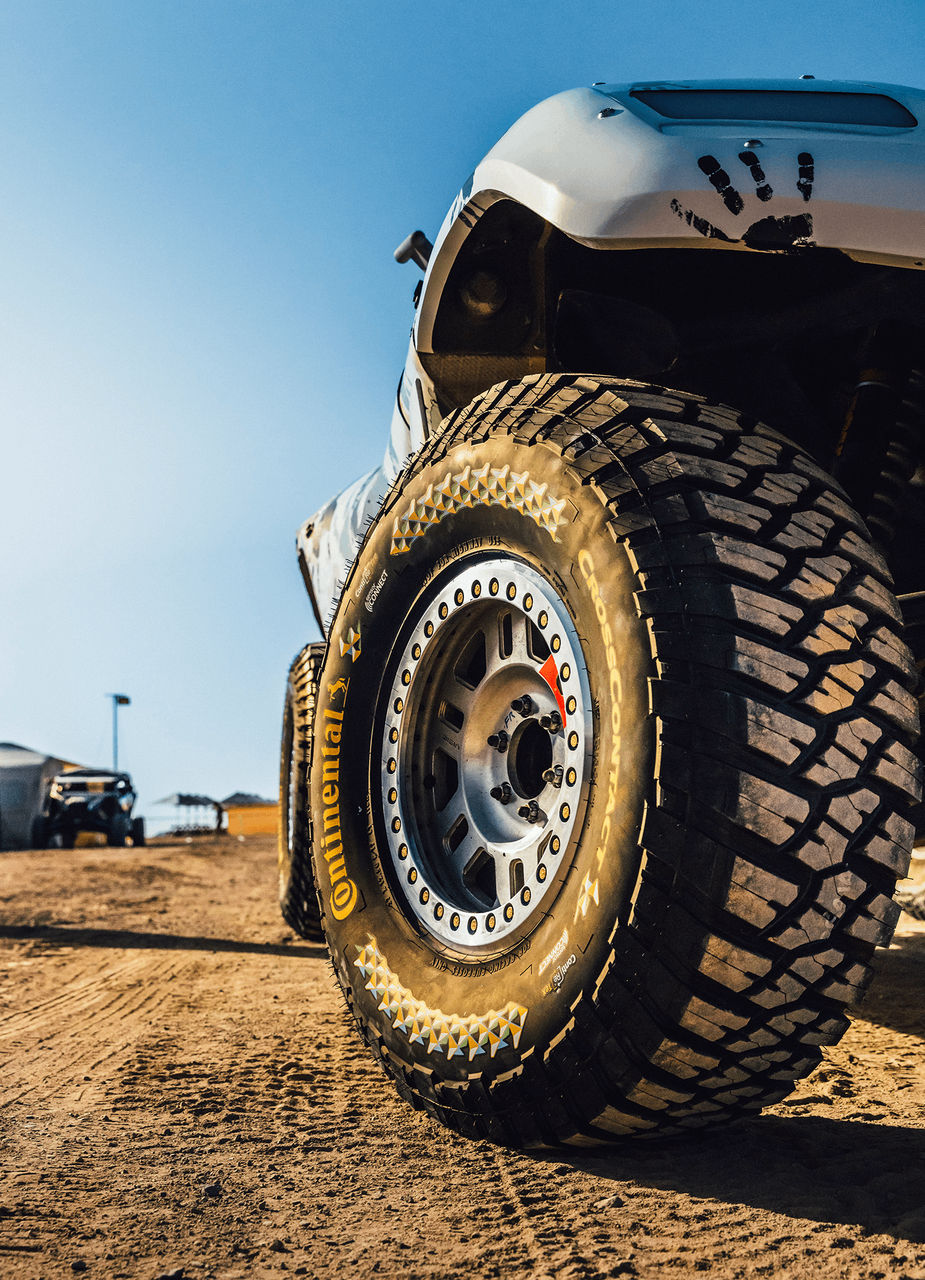 From racing tire to forklift tire 