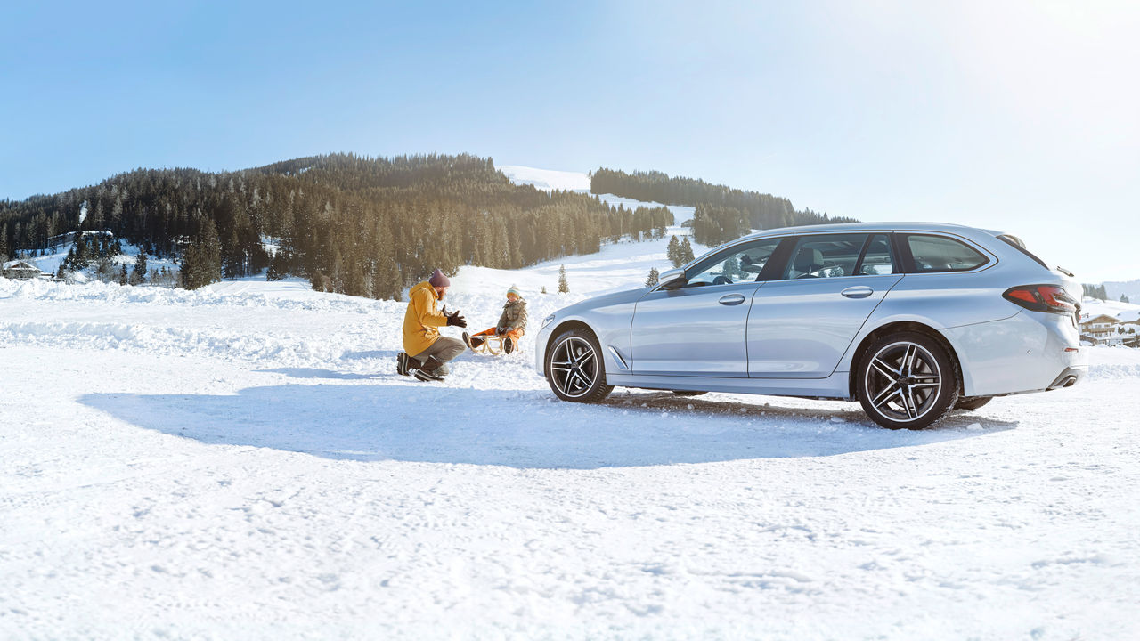 Car in the snow