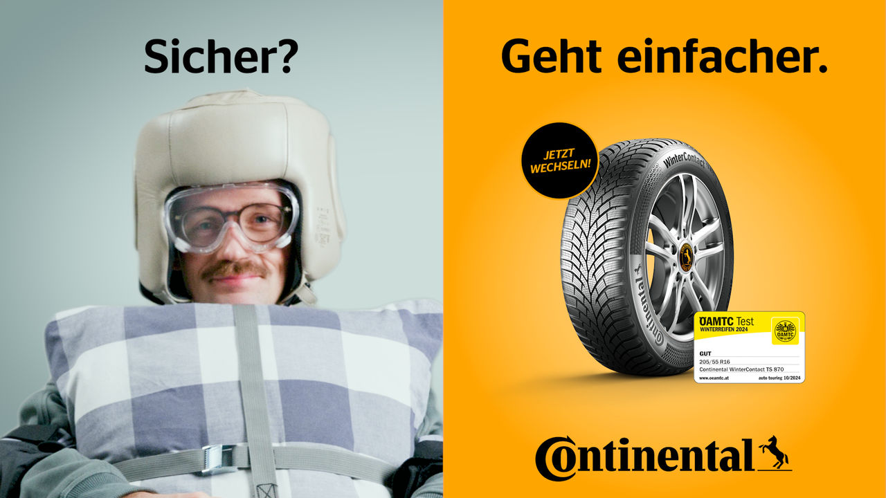 Sicher? Geht einfacher. | Continental Reifen