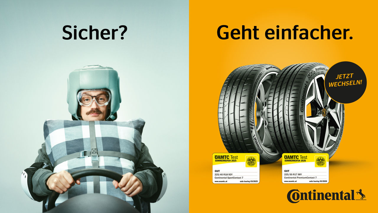 Sicher? Geht einfacher. | Continental Reifen