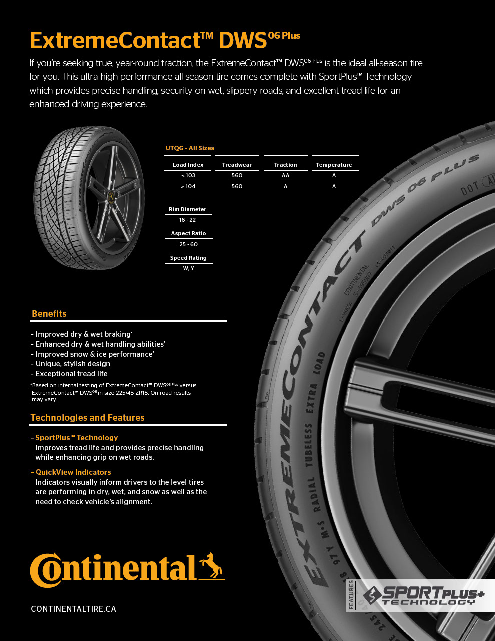 Continental ExtremeContact DWS 06 Plus