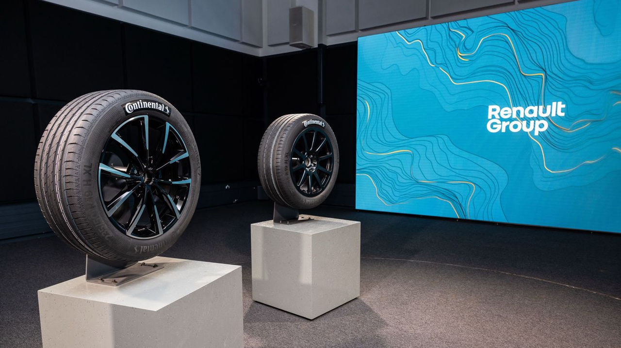 Moins de résistance au roulement, plus d'autonomie : Continental et le Groupe Renault unissent leurs forces