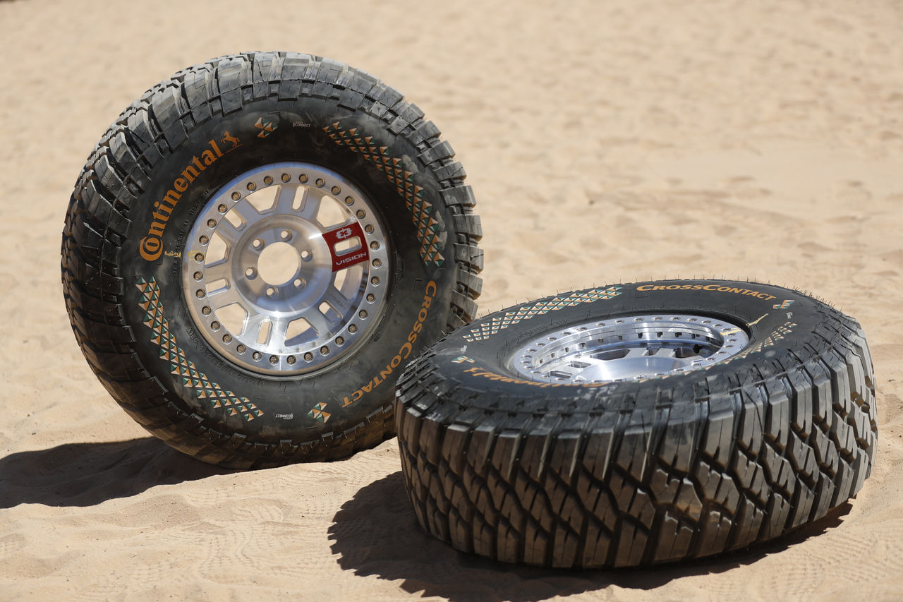 Continental recycle ses pneus Extreme E