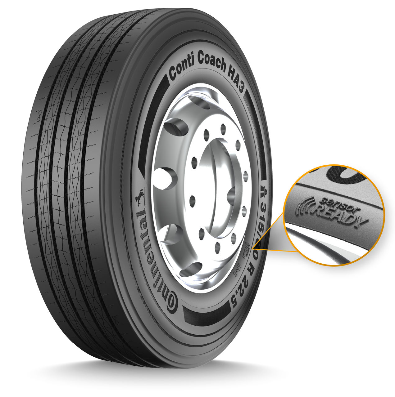 Continental Tires Unveils Sensor Ready Tires to Simplify Digital Tire Monitoring