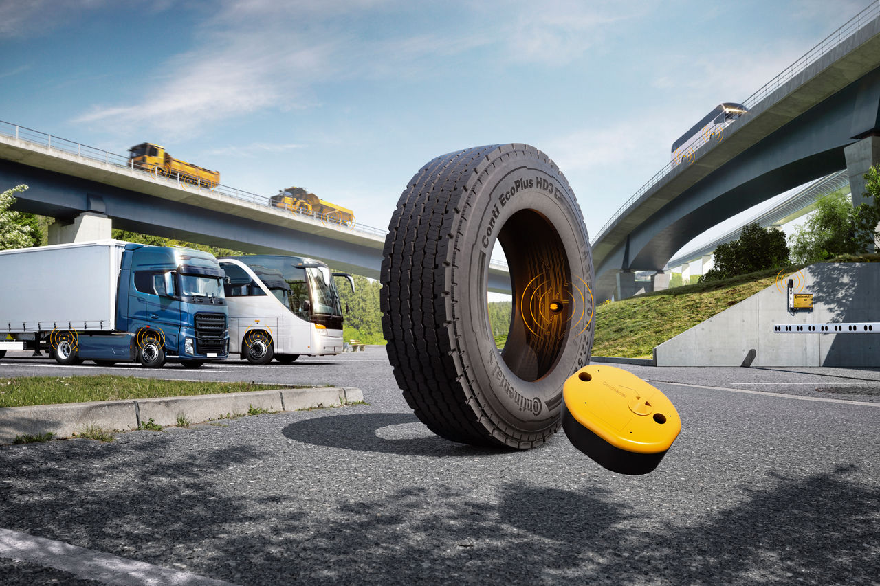 Pilotage numérique des pneus avec ContiConnect 2.0 et Conti360