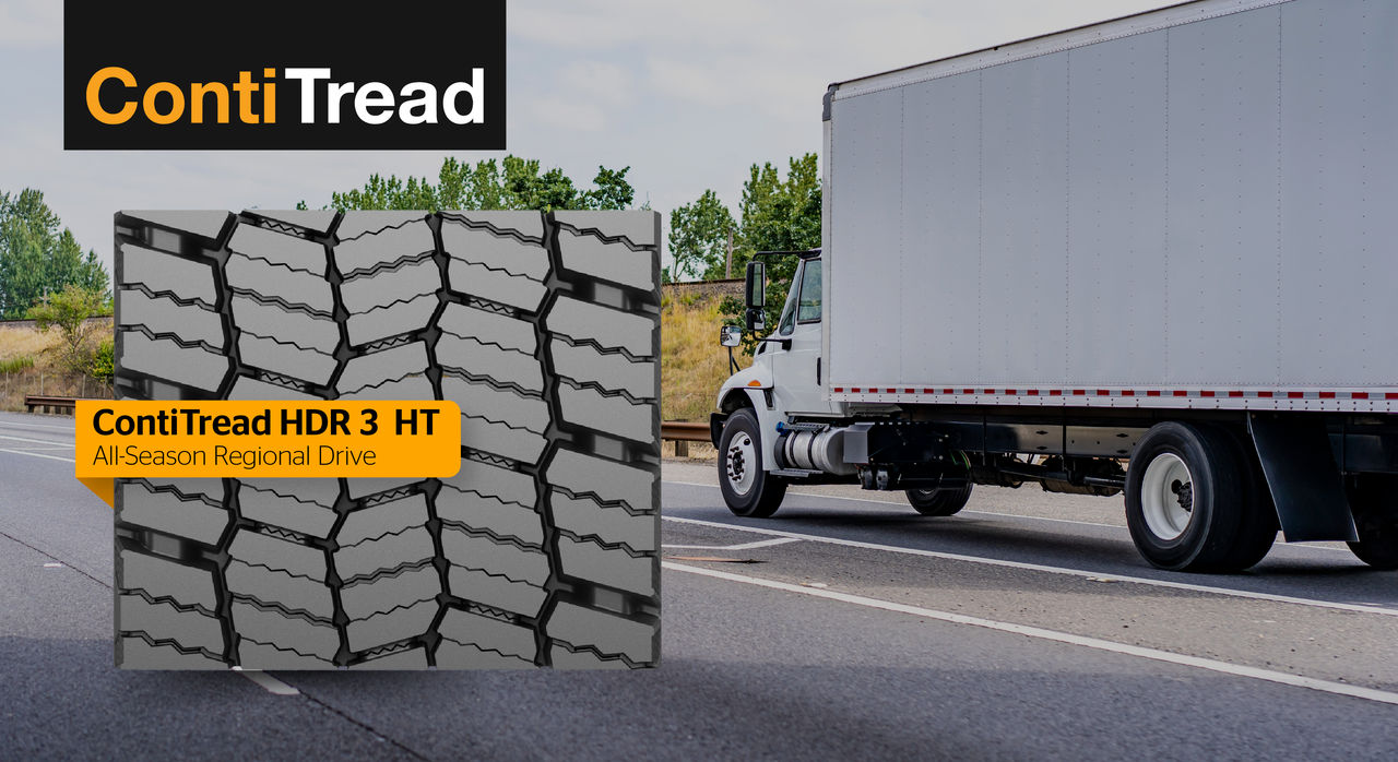 Continental Introduces the ContiTread HDR 3 HT Retread for Enhanced Fleet Performance and Efficiency 