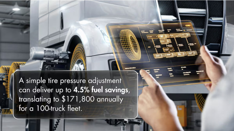 Correct Tire Pressure Can Cut Fleet Fuel Costs