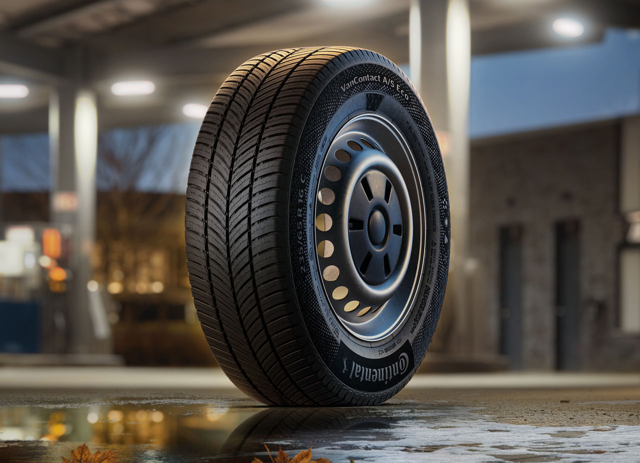 Avec le VANContact A/S Eco – premier pneu toutes saisons pour camionnettes labellisé AAA – Continental redéfinit les normes