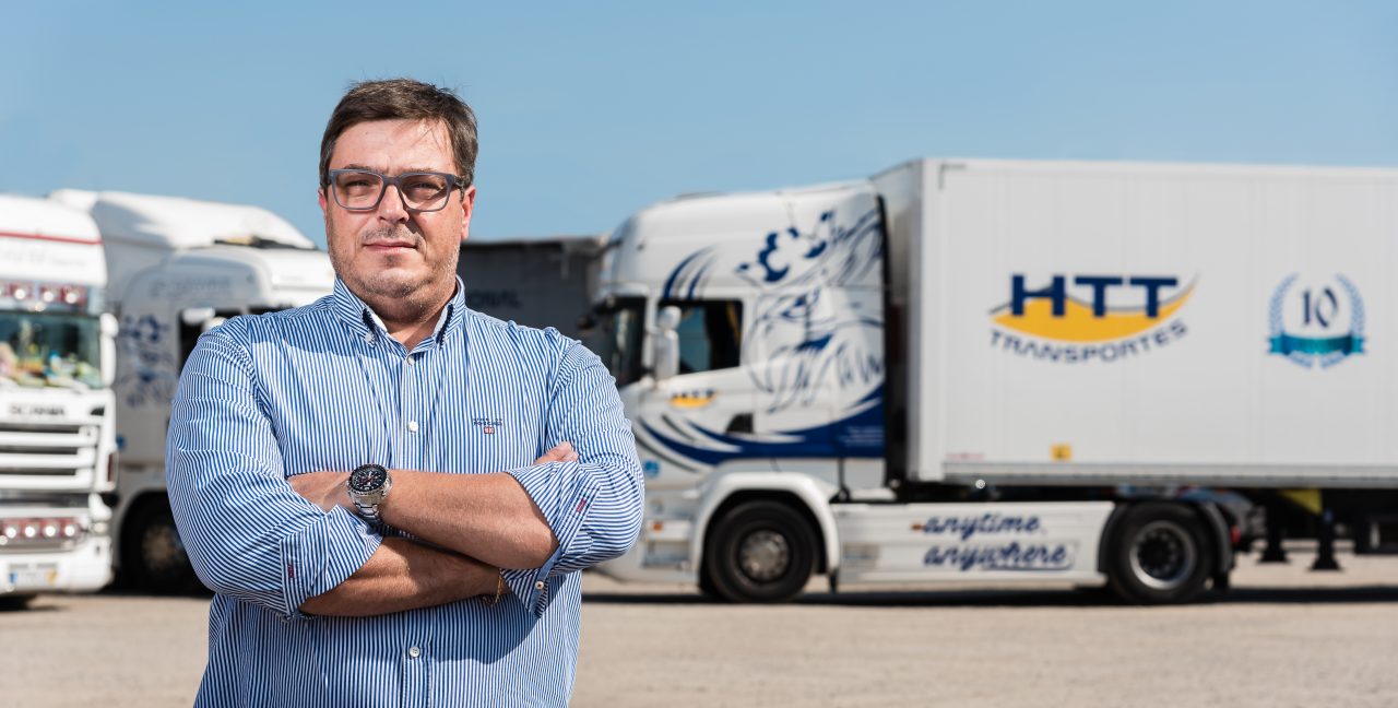 Paulo Maia, from HTT – Horatotal Transportes, Portugal.