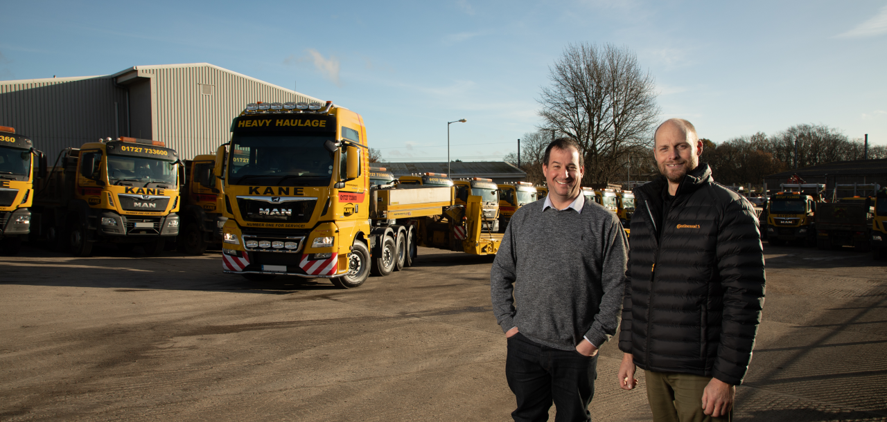 Trucks and owner of UK company Kane Group.