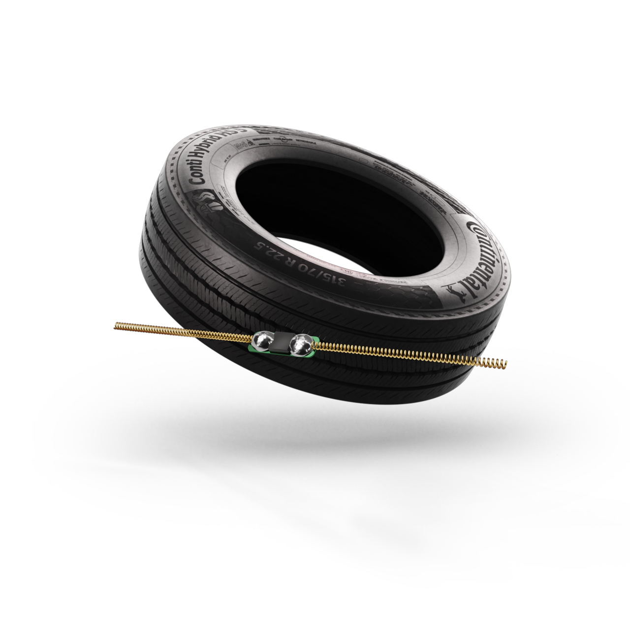 Tire with RFID