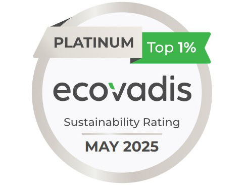 Spoločnosť Continental získala 84 bodov zo 100 možných a získala tak platinovú medailu od spoločnosti EcoVadis, jedného z popredných svetových poskytovateľov hodnotenia udržateľnosti.