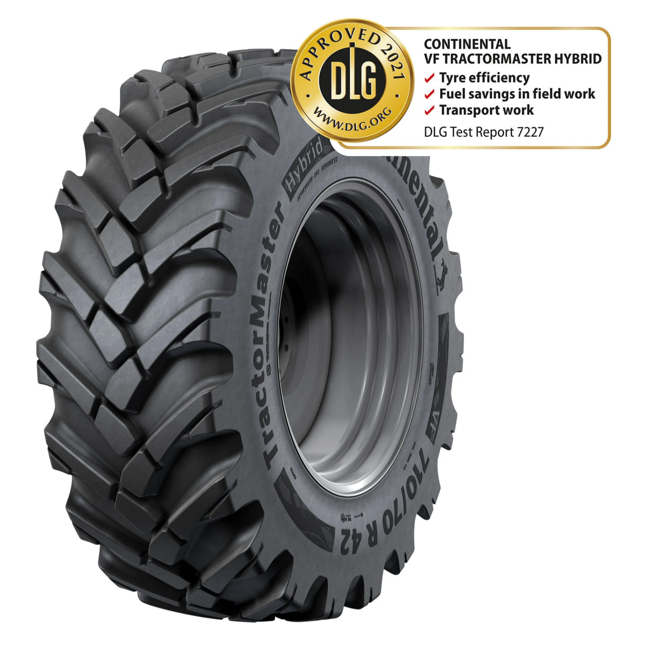 VF tractormaster hybrid DLG schváleno