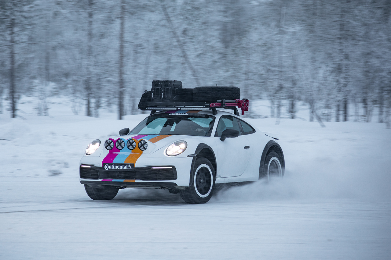 Porsche during the Winter HP event 