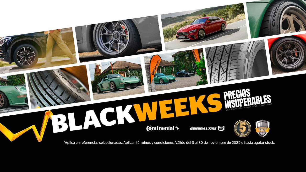 (Promoción Black Friday Contienental 2025: BlackWeeks)