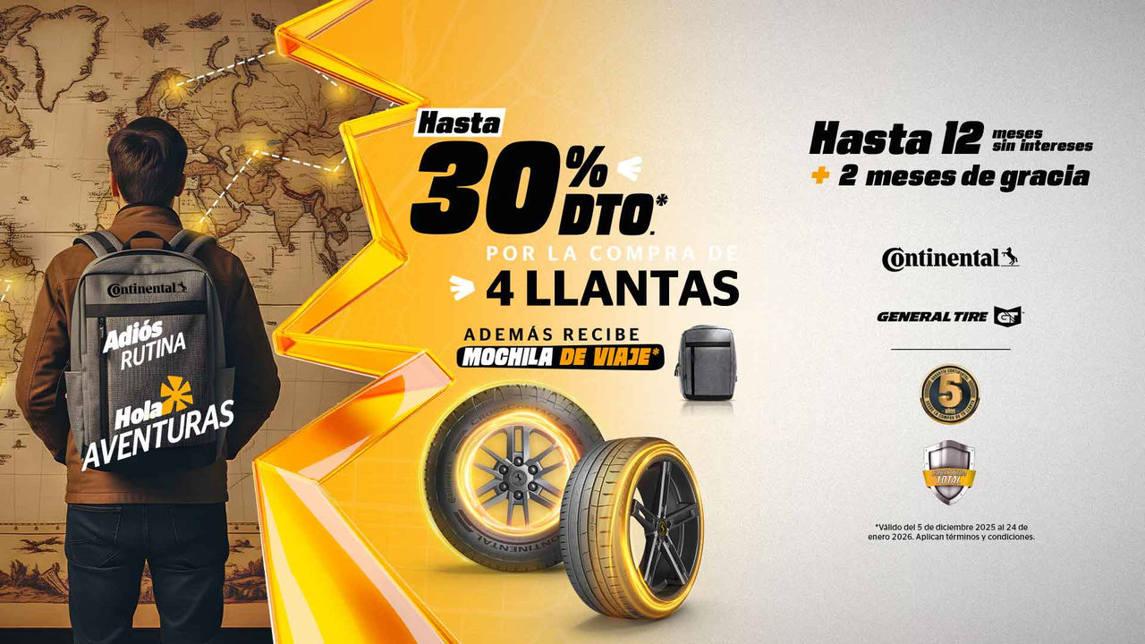 (Promoción llantas Continental Ecuador - Hola Aventuras)