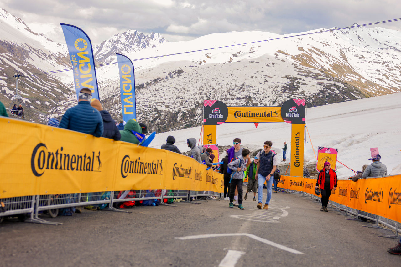 107th Giro d'Italia 2024 - Stage 15 Continental branding