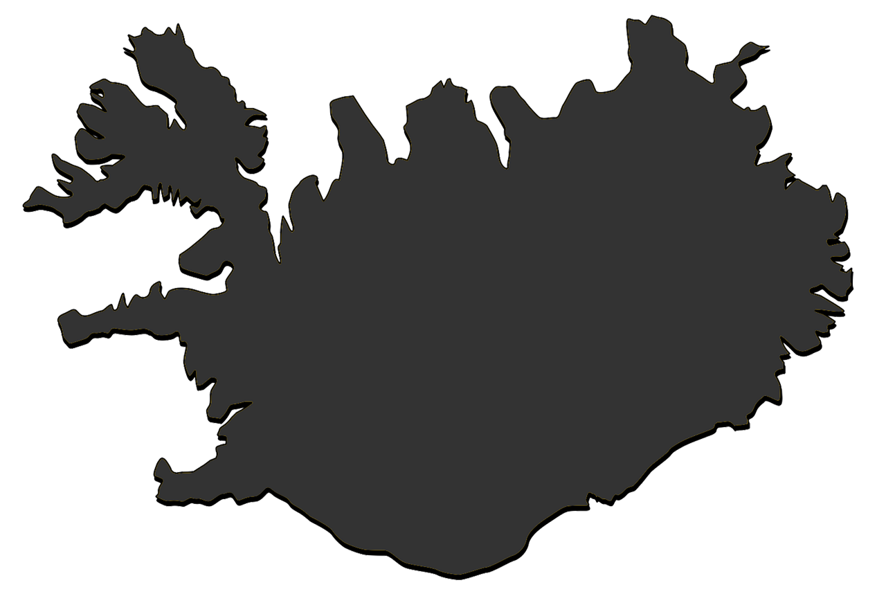 Map of Iceland