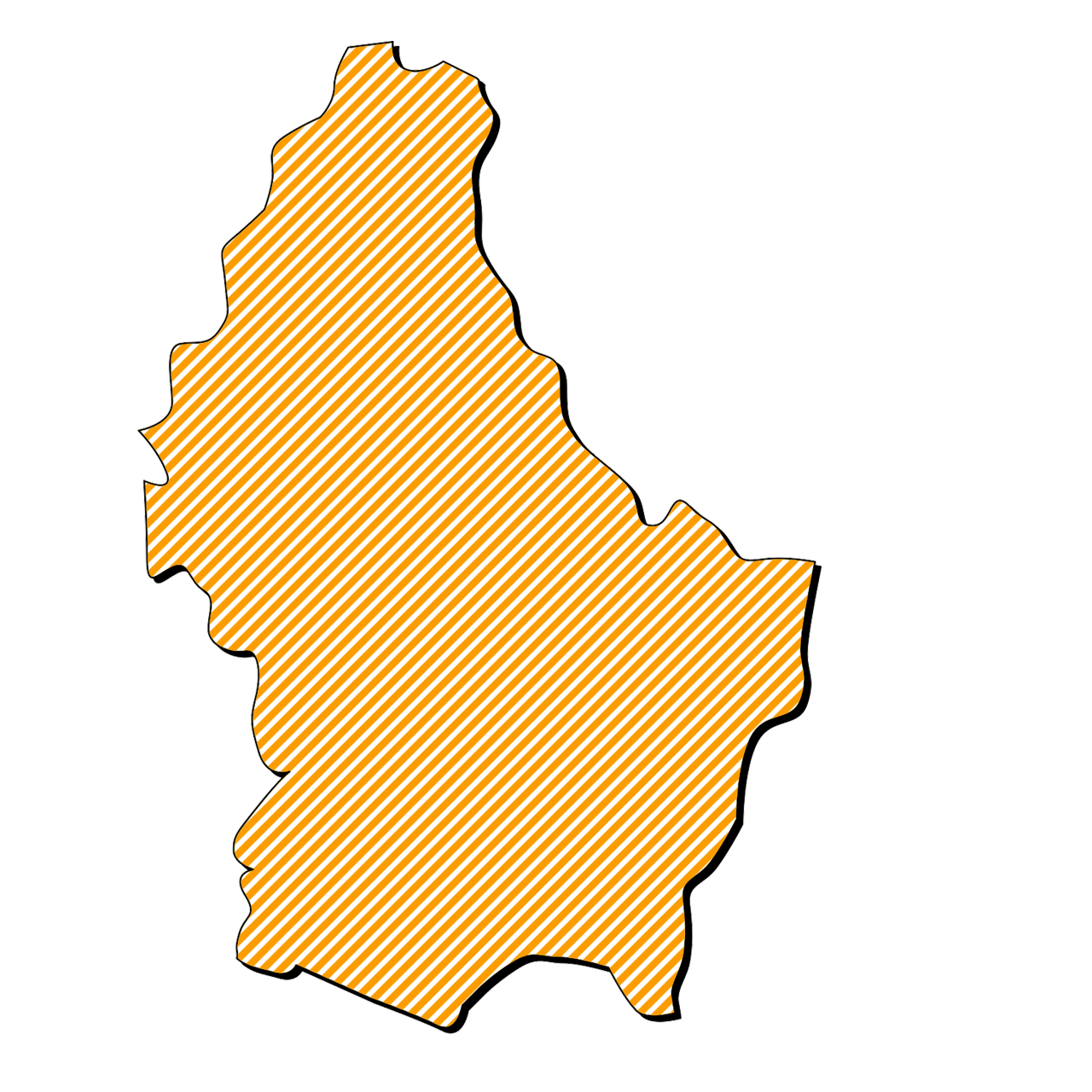 Map of Luxembourg