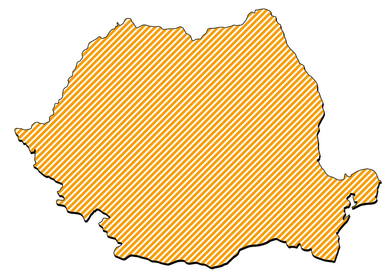 Map of Romania