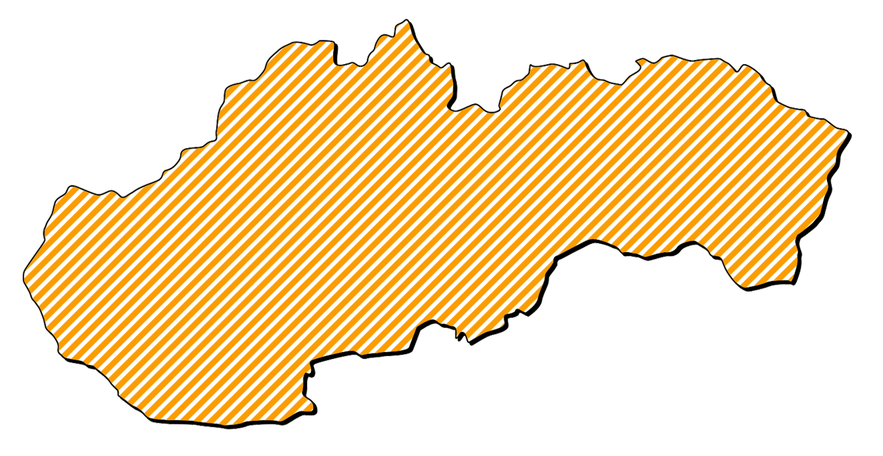 Map of Slovakia