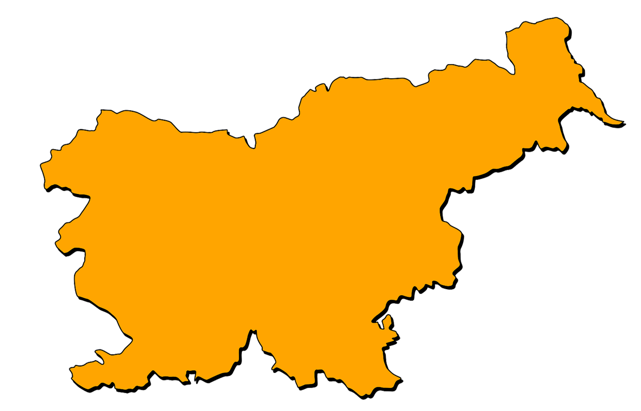 Map of Slovenia