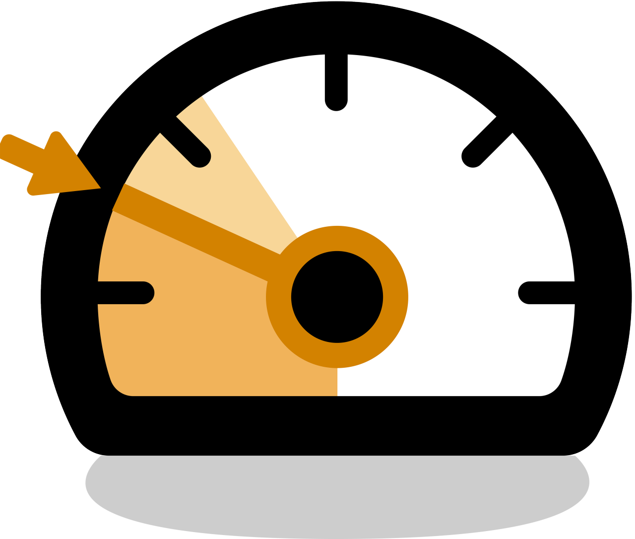 Speedometer illustration