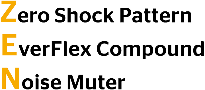 ComfortContact CC7の「ZEN」技術イメージ図。