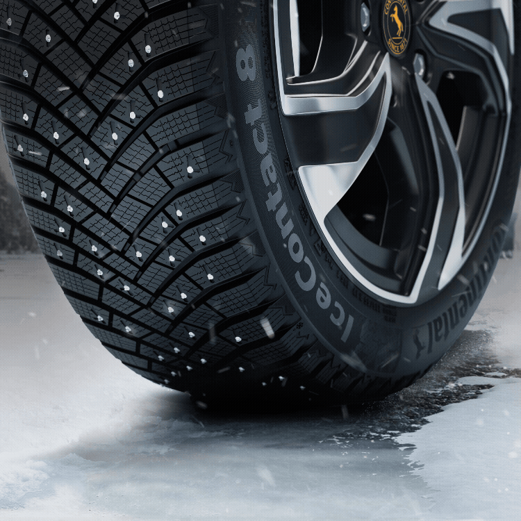 Continental IceContact 8 - Ice Grip technical highlight
