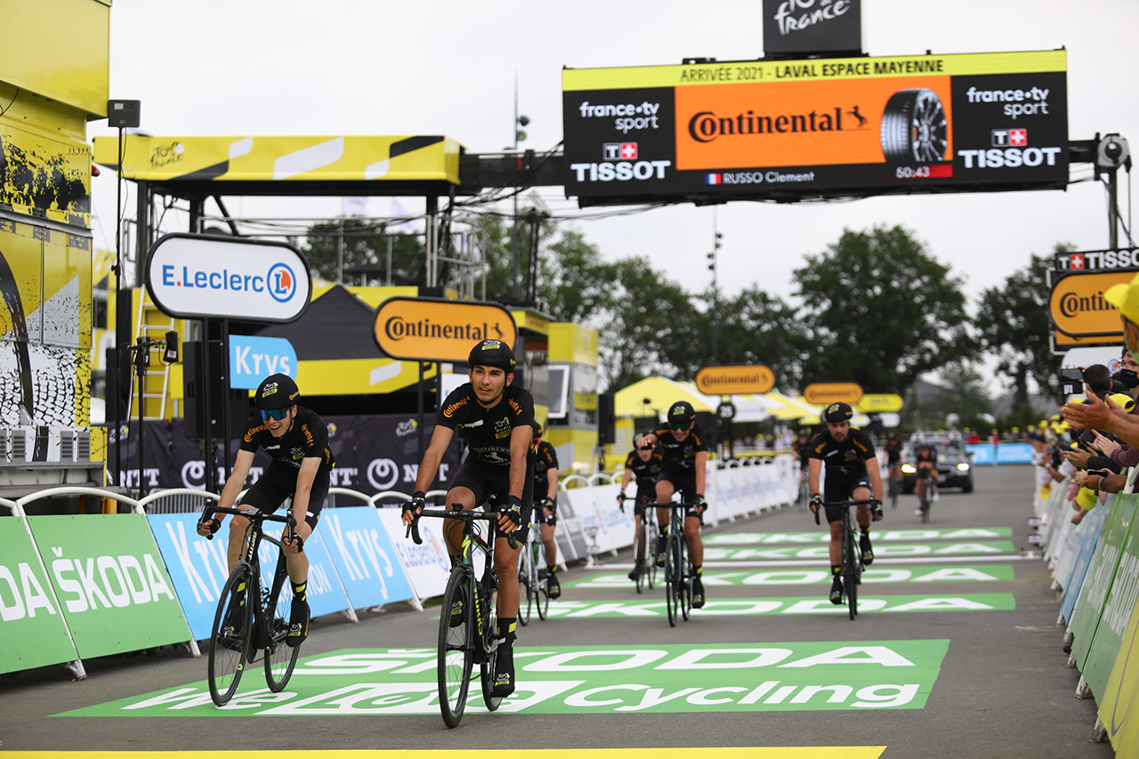 30/06/2021 – Tour de France 2021 – Etape 5 – Change / Laval (CLM - 27,2 km) - Comite Cycliste de la Mayenne