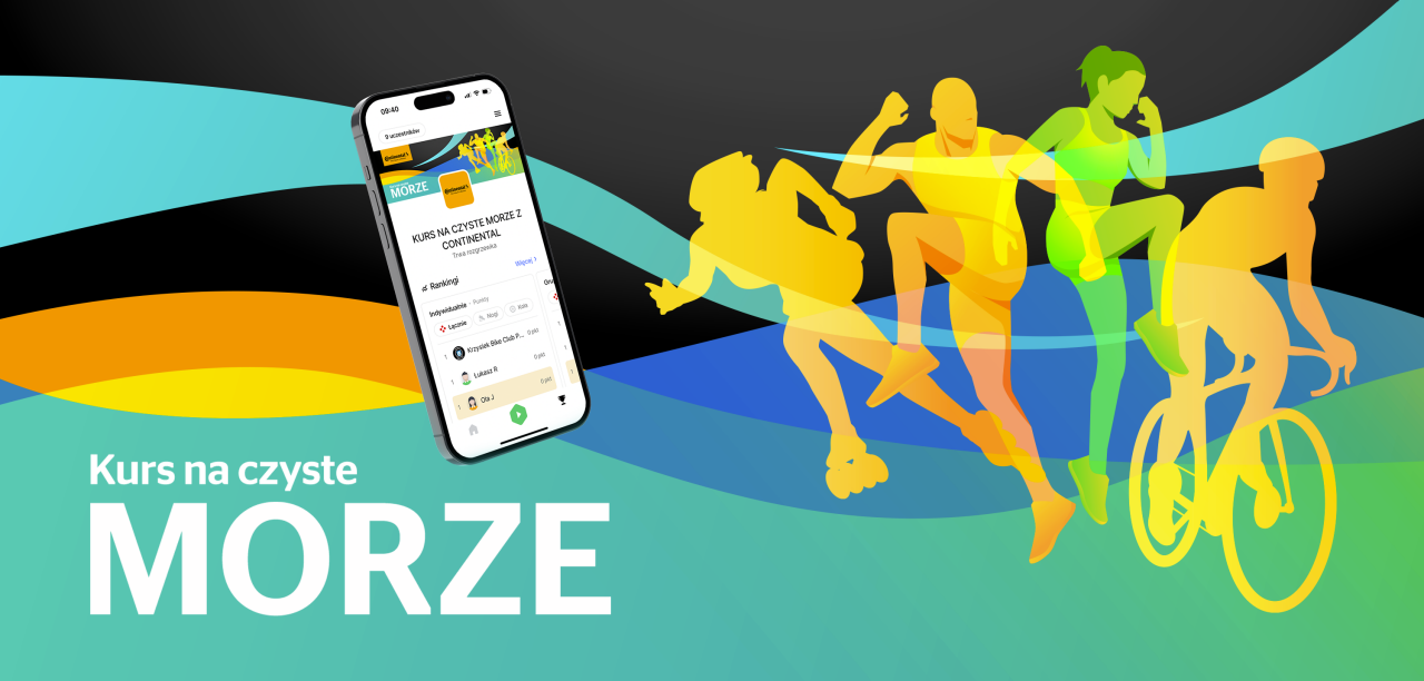 ilustracja smartphone i postacie sportowcy
